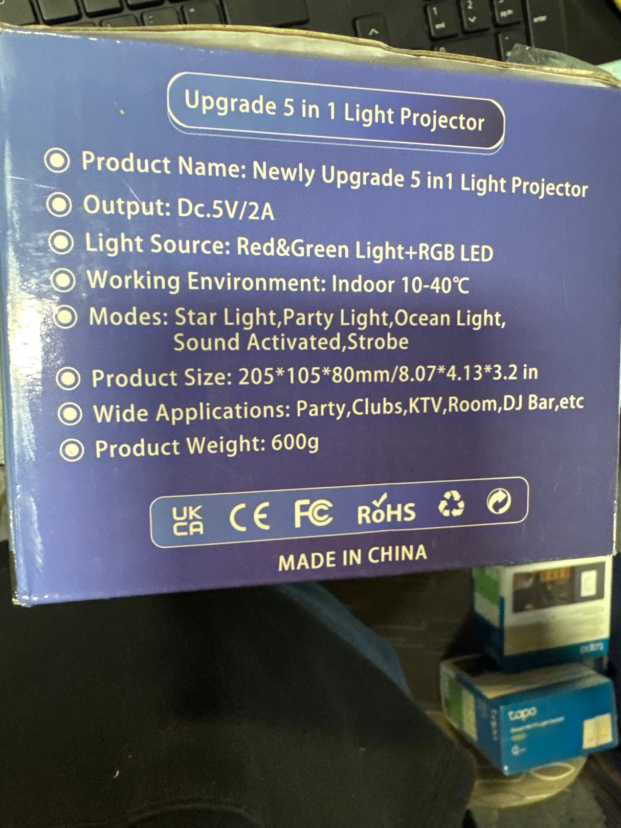 Disco Lights Disco Ball, Sound Activated Party Light with Roating Disco Ball,Star Projector,Ocean Light and Laser Lights for Party DJ KTV Club Wedding Festivals Stage Dancing Christmas