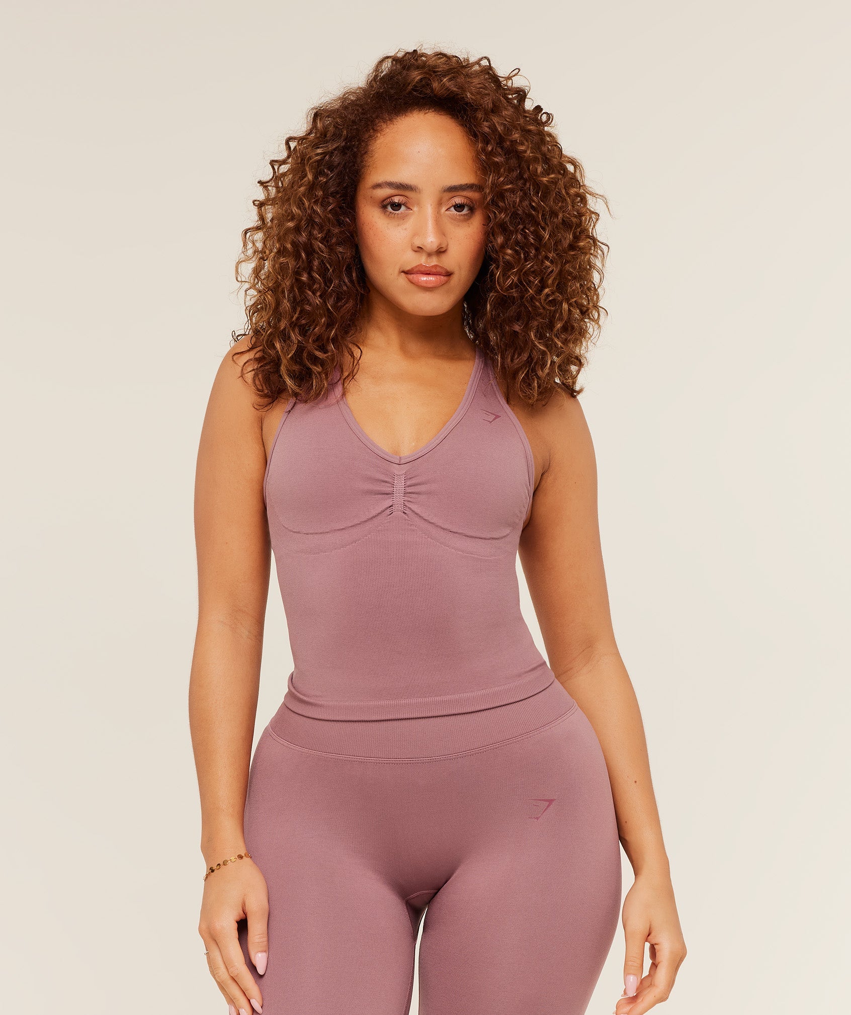 GYMSHARK WOMEN'S Lift Seamless Tank with Shelf-LG
