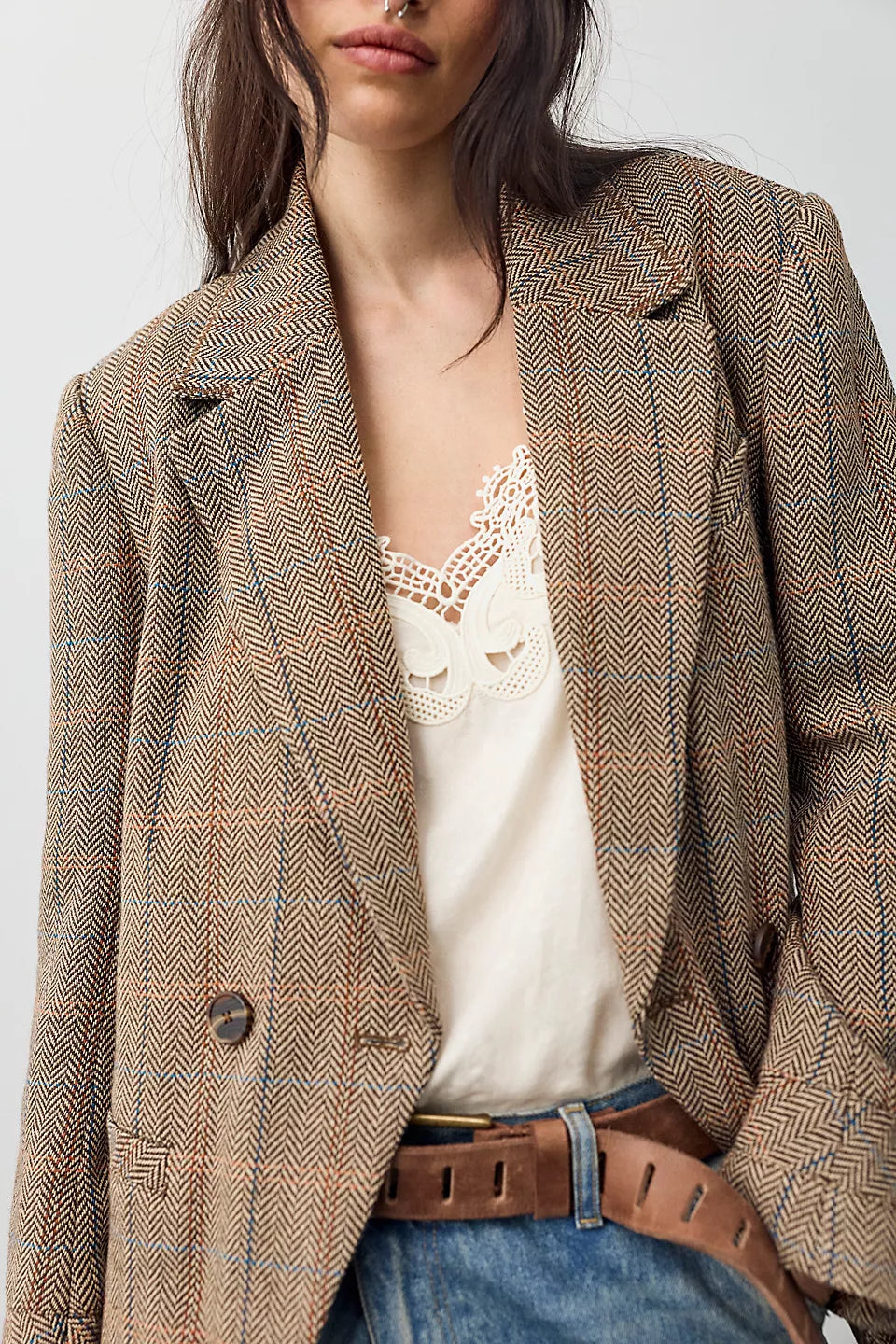 Free People Shiloh Blazer Size M
