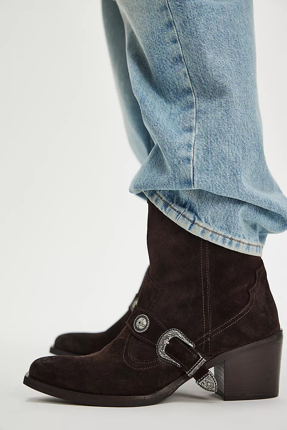 Preloved Free People Lady Lonestar Western Boots - Size 37 (US 6)