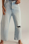 Free People We The Free Deep Trance Dropped Boyfriend Jeans Size: 29