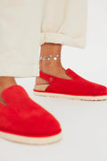 GOOD NEWS Women's Frank Mule in Red - 10