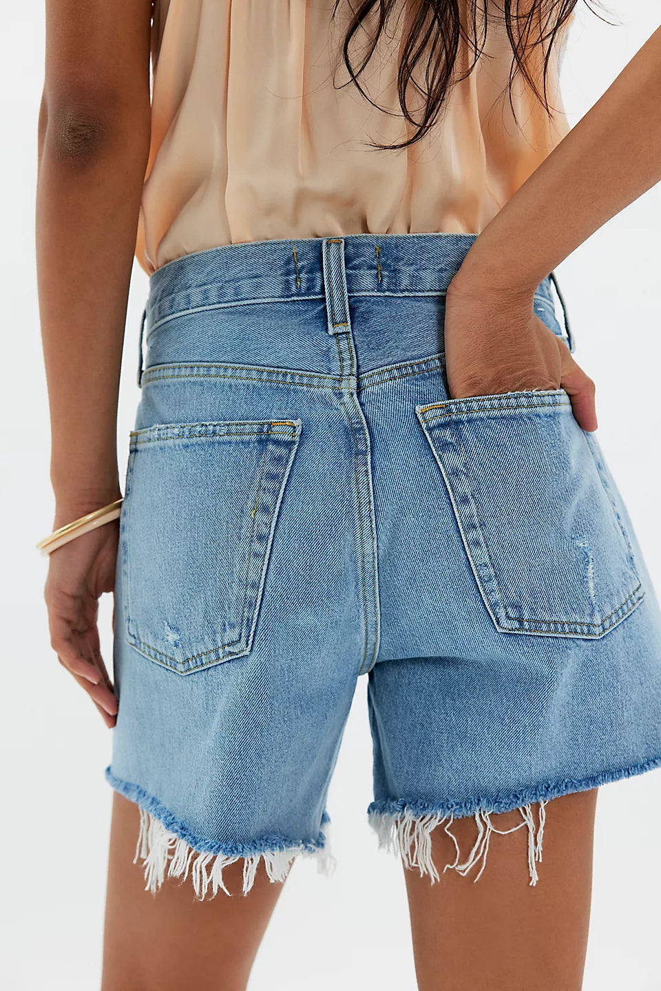 FP-WOMEN'S AGOLDE Parker Long Shorts SIZE:26