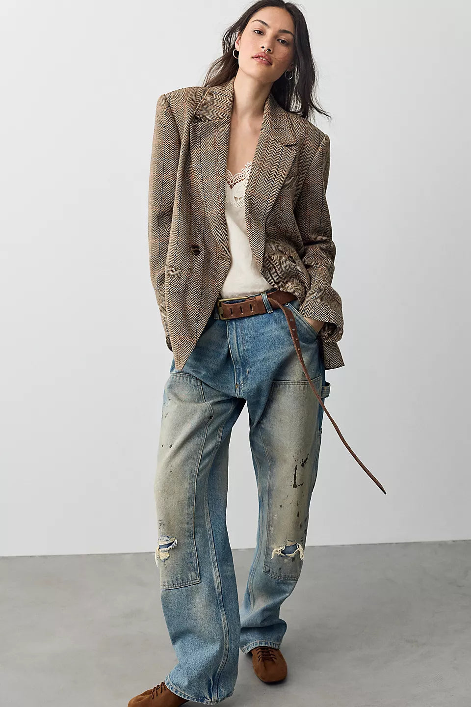 Free People Shiloh Blazer Size M
