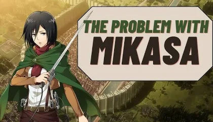 20cm Attack on Titan Mikasa Ackerman Plush Doll Anime