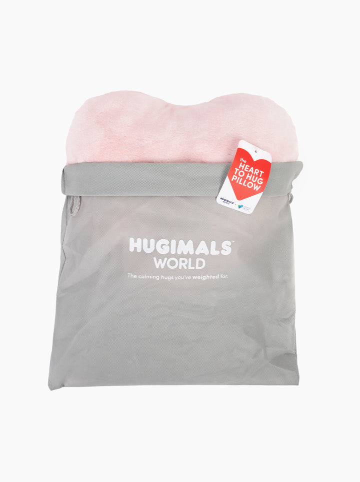 The Heart to Hug Pillow - Peaceful Pink