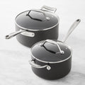 ALL-CLAD Essentials Nonstick Saucepans Set of 2 With Lids