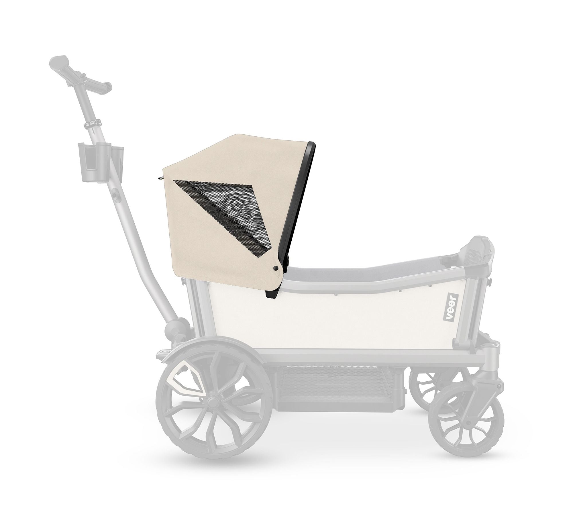 Veer Retractable Canopy XL. ONLY for Cruiser XL 4 Seater Models   (color natural)