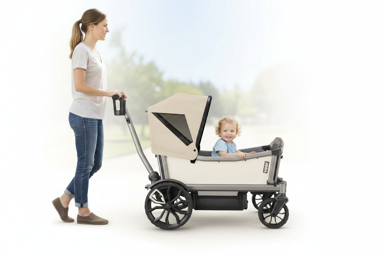 Veer Retractable Canopy XL. ONLY for Cruiser XL 4 Seater Models   (color natural)