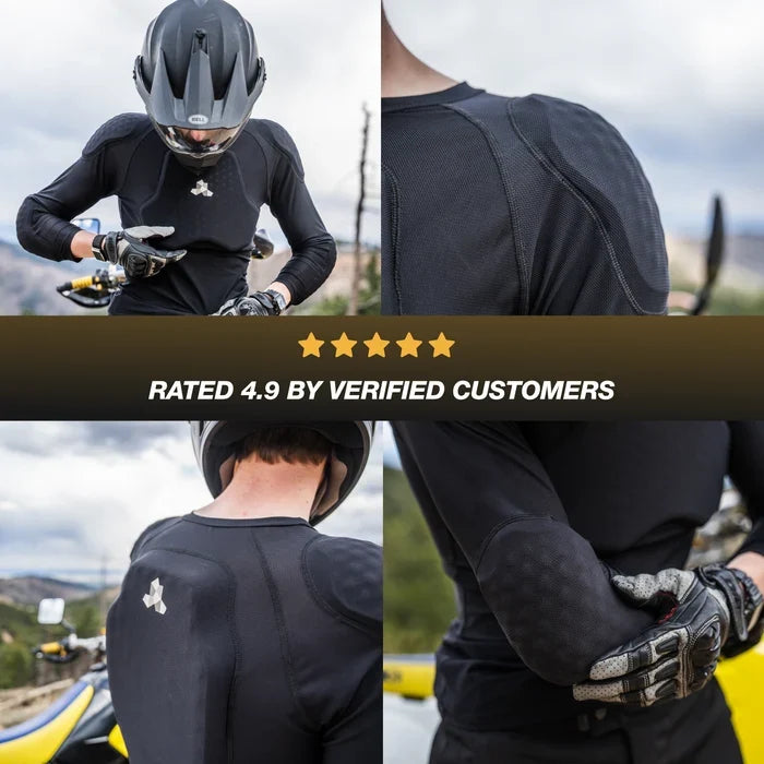 *CASED - Inner Protective Long Sleeve, Black, Small