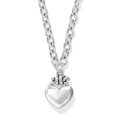 Interlok Love Knot Large Heart Necklace by Brighton