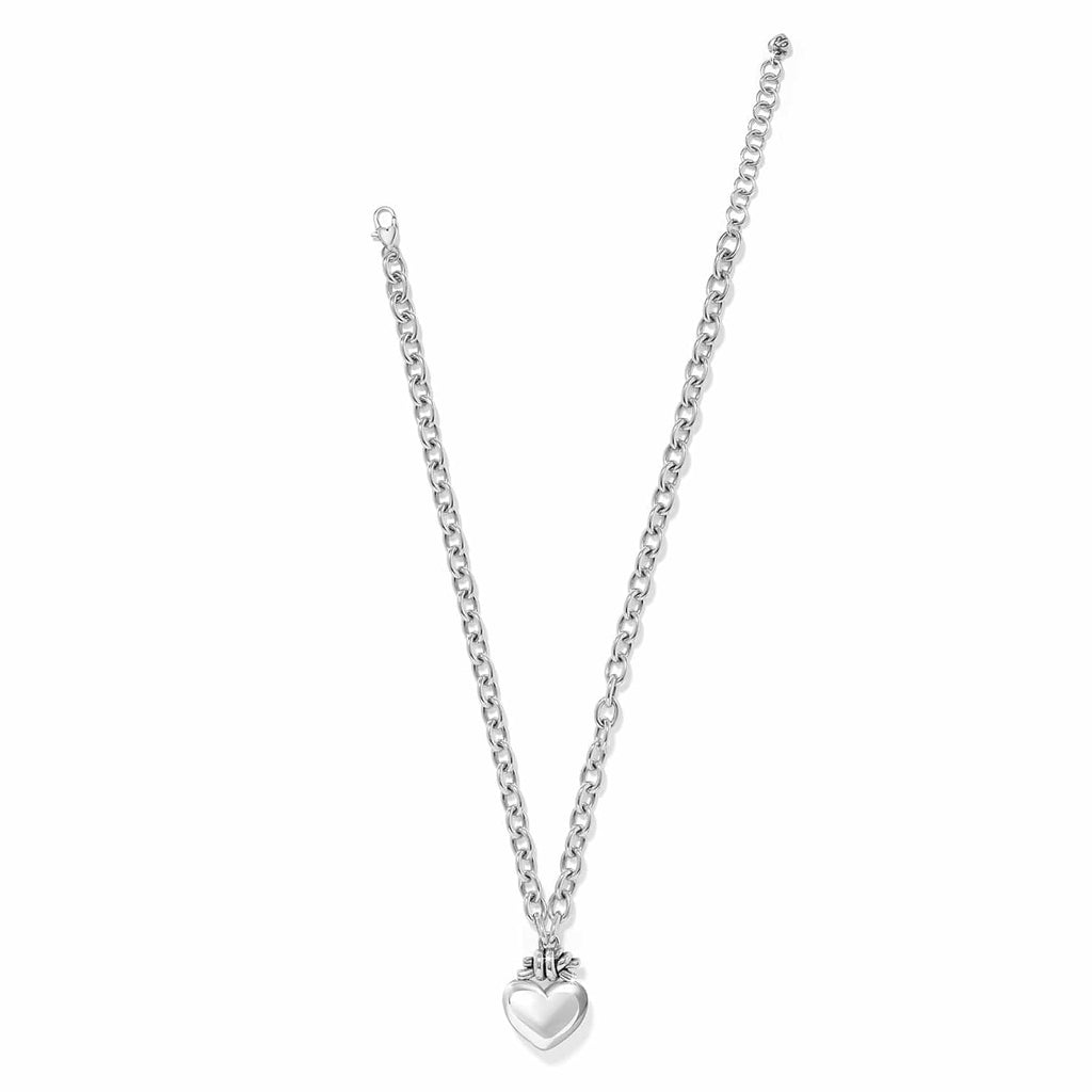 Interlok Love Knot Large Heart Necklace by Brighton