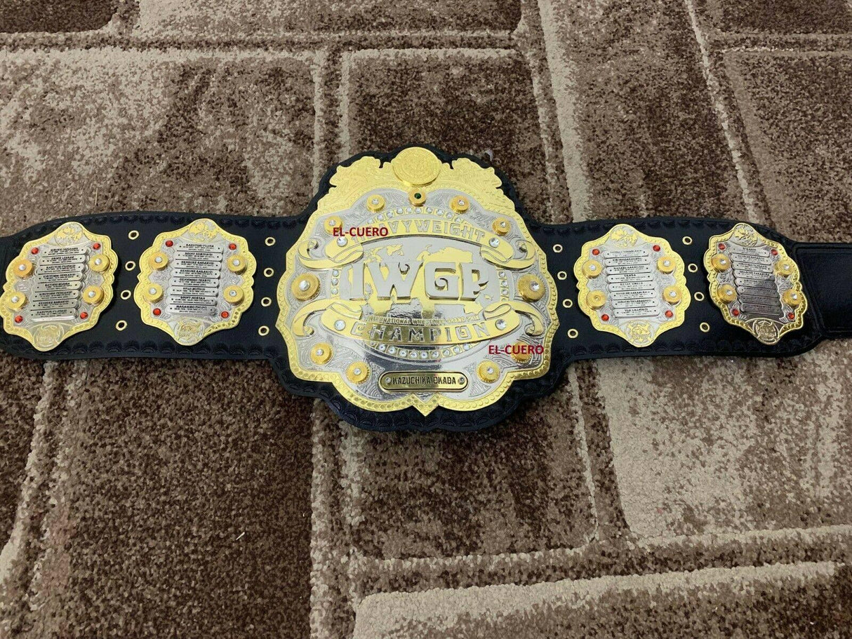 IWGP Heavyweight Replica Double Stacked Championship Belt