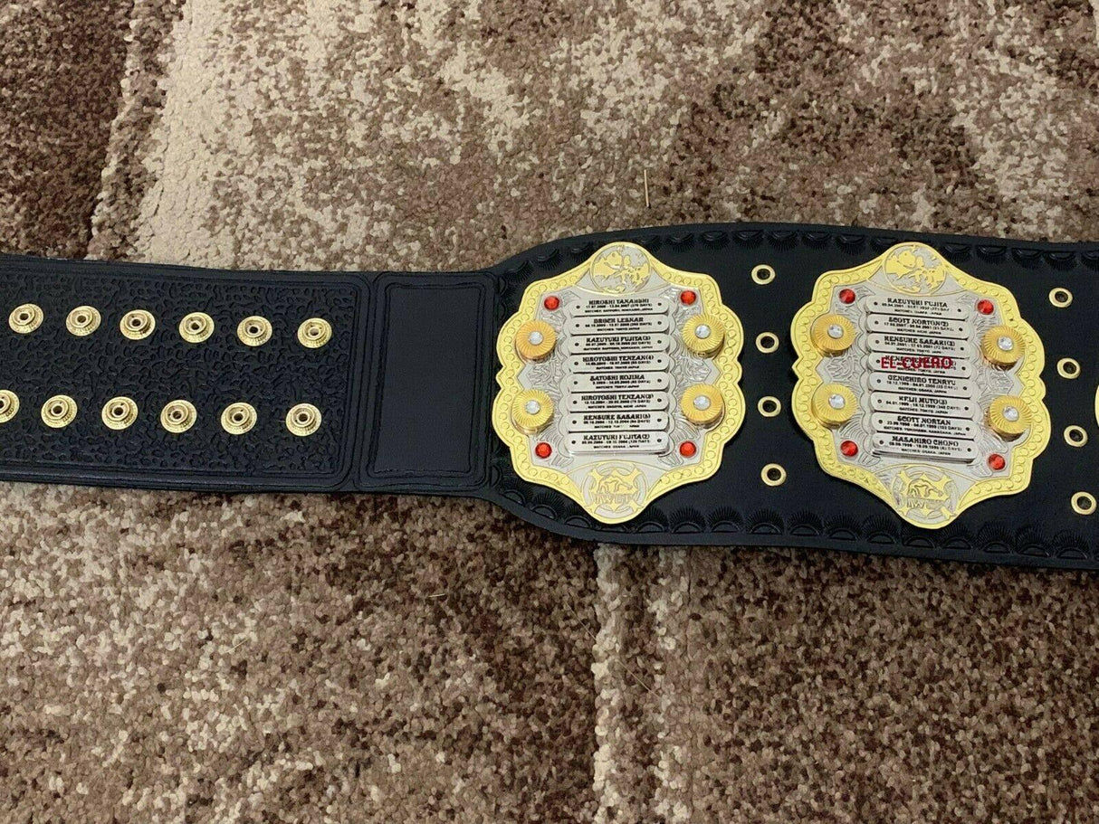 IWGP Heavyweight Replica Double Stacked Championship Belt