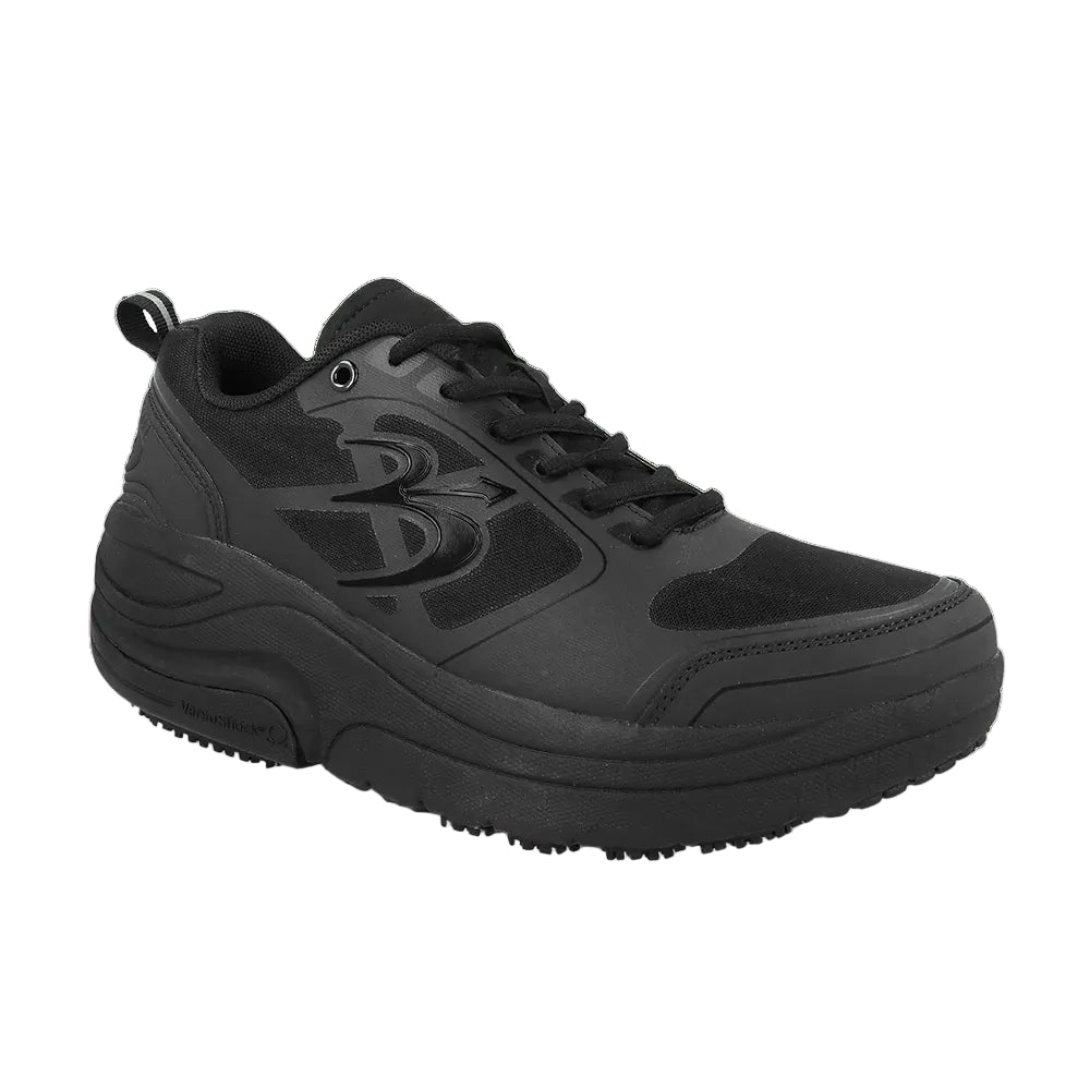 G-DEFY FOOTWEAR | Women's ION | Slip Resistant | Black | US 8M