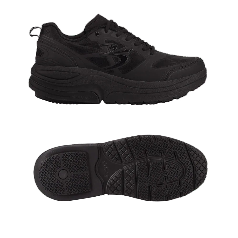 g-defy Men's ION Slip Resistant Black Shoes