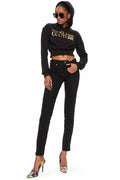 Versace Jeans Couture Women's Jegging Jackie - Black - Size 30
