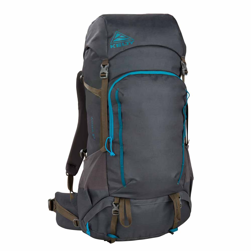 Kelty Asher 65, Hiking Backpack, 65L,Belugal/Stormy Blue-NEW