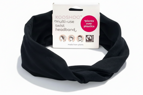 KOOSHOO Black Headband with Tag