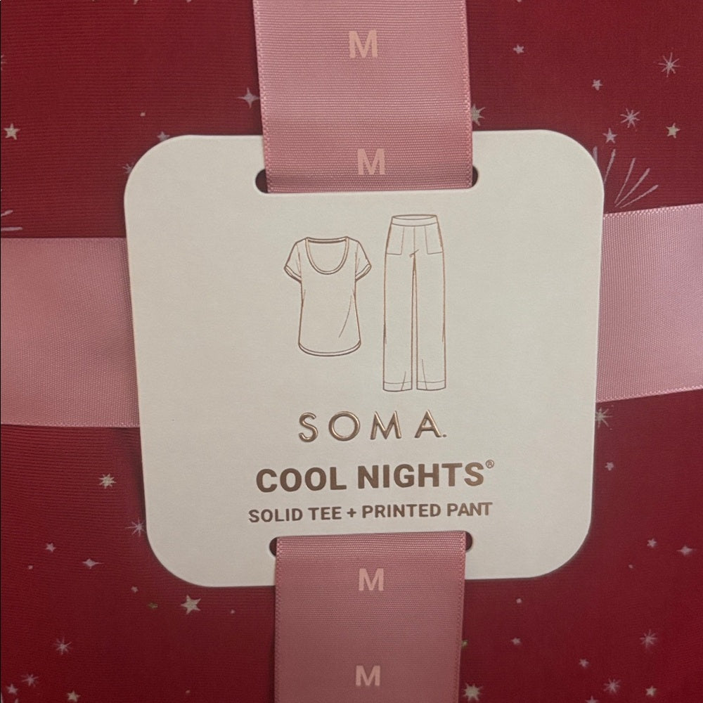 Soma Cool Nights Stars Pajama Set - Fireworks