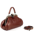 Gianni Conti Grazia Handbag, Dark Brown