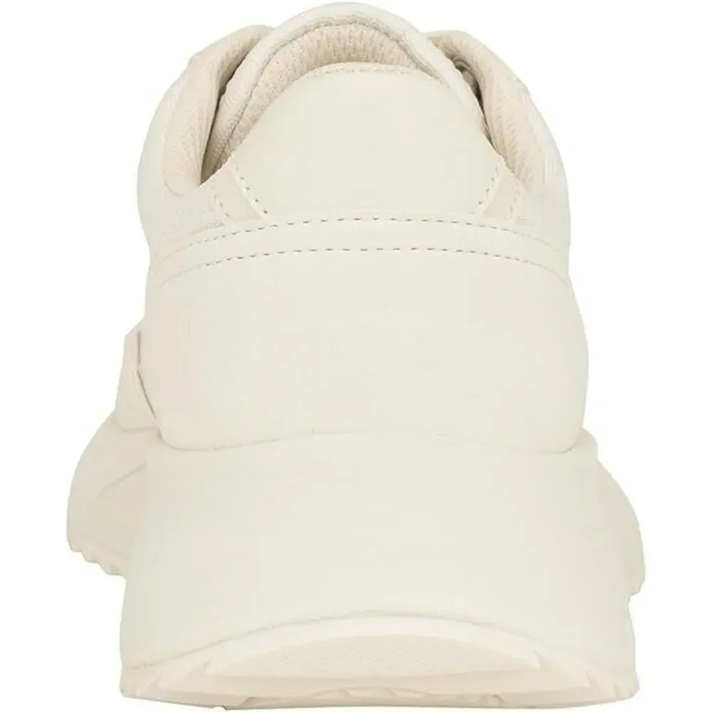Calvin Klein Women's Pippy Lace-up Sneakers, Ivory Size 9.5M