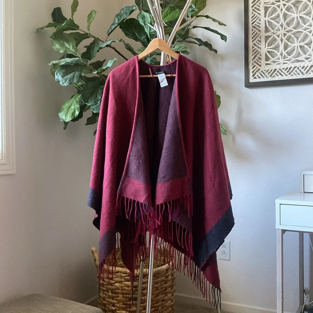 Women's Cozy Poncho by Banana Republic - Cinnamon - One Size