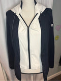 Tretorn x Anthropologie Navy Blazer Jacket XS Twofer Sporty Classic NWT  Women's Small
