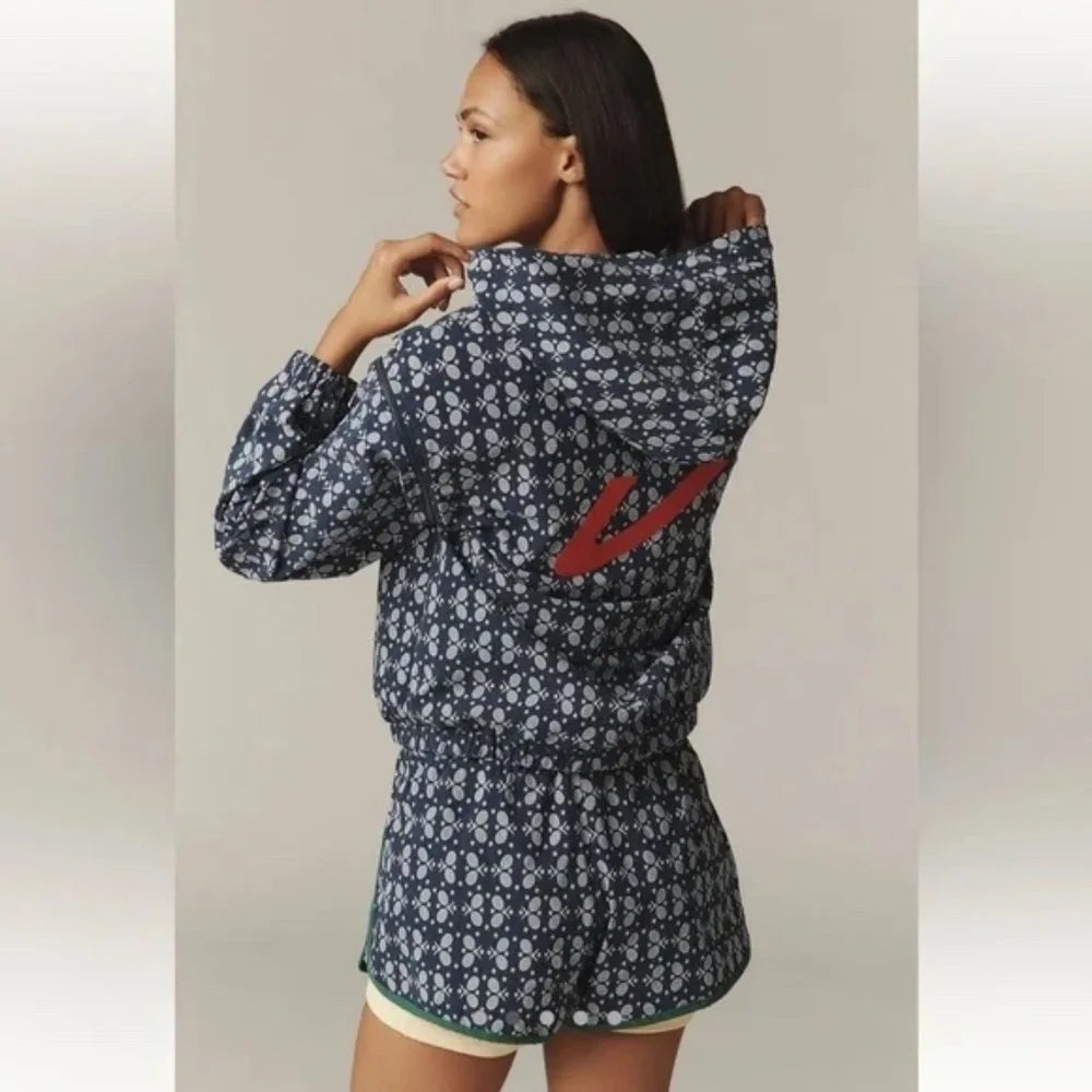Anthropologie Tretorn Front-Zip Convertible Vest Jacket NWT size Small