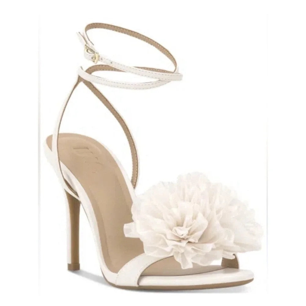 I.N.C. International Concepts Women's Harvina Flower Dress Sandals - Preppy White - 10M