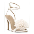 I.N.C. International Concepts Women's Harvina Flower Dress Sandals - Preppy White - 10M