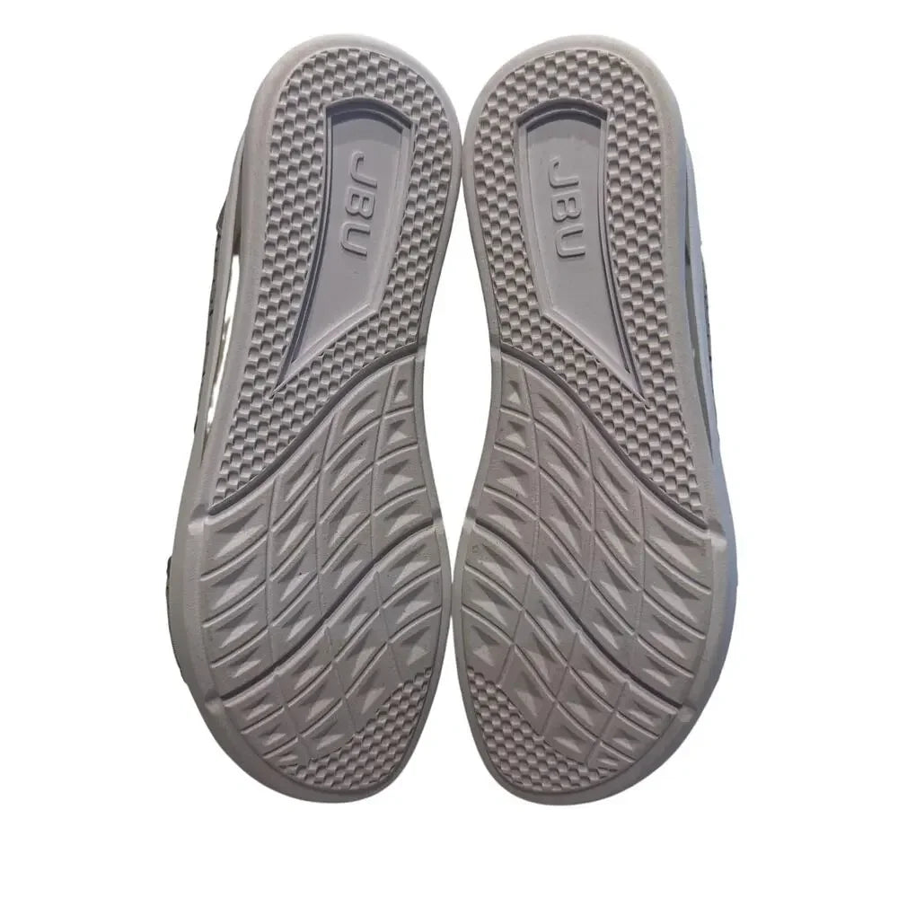 JBU Natalie Wedge Sandal for Women - Mid Grey - Size 8 Wide