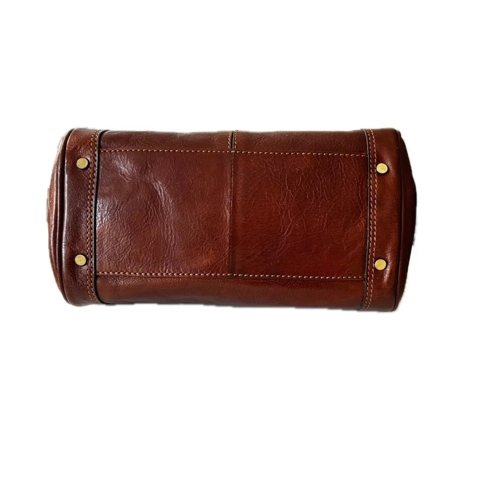 Gianni Conti Grazia Handbag, Dark Brown