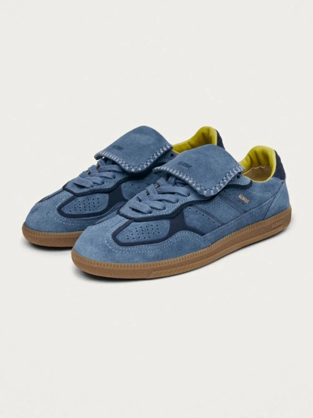 ALOHAS Women's Tb.490 Blue Suede Club Sneaker (Size : 8 - 8.5)
