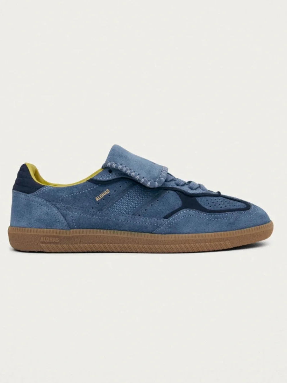 ALOHAS Women's Tb.490 Blue Suede Club Sneaker (Size : 8 - 8.5)