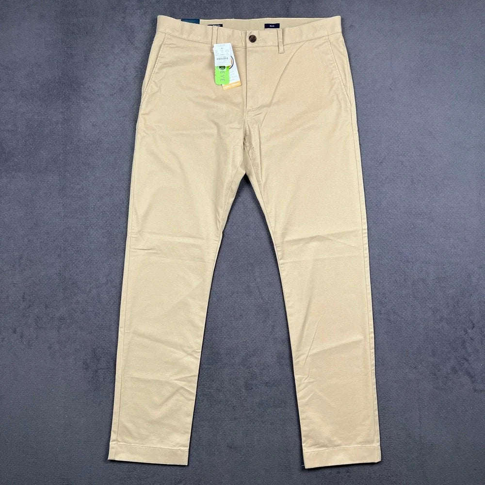 J.Crew Slim Fit TruTemp365 Chino Pants Mens 34x32