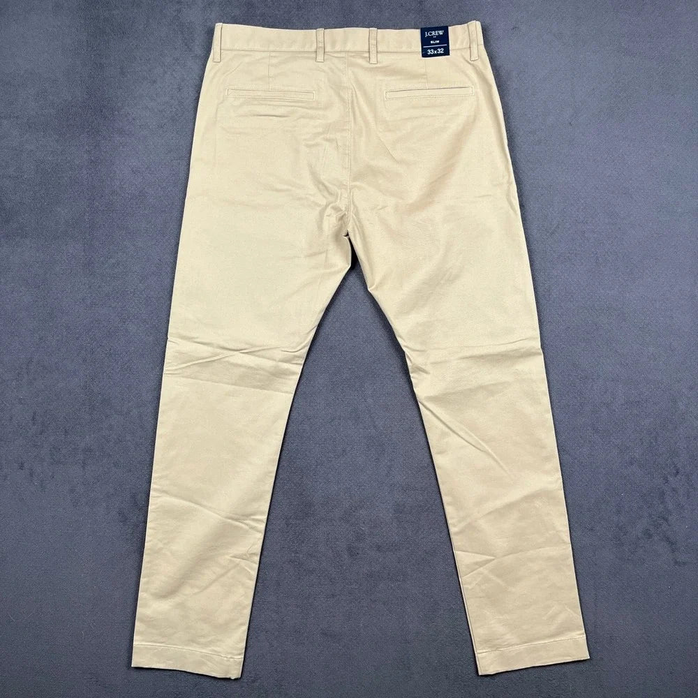 J.Crew Slim Fit TruTemp365 Chino Pants Mens 34x32