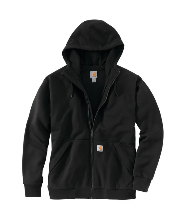 CARHARTT - Paxton Thermal Lined Full Zip Sweatshirt-Black, Men L