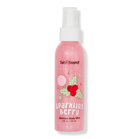 SWEET & SHIMMER | Shimmer Body Mist in Sparkling Berry | 4 fl oz