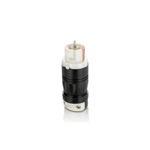50 Amp, 480 Volt, Black & White Locking Connector, Industrial Grade CS8164C