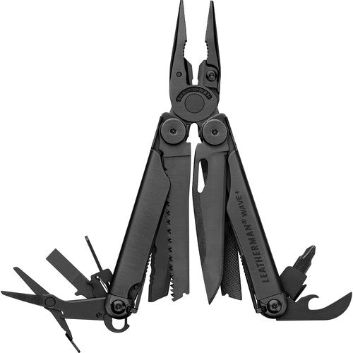 Leatherman Wave+ Multi-Tool and Black Nylon MOLLE Sheath (Black) 832533