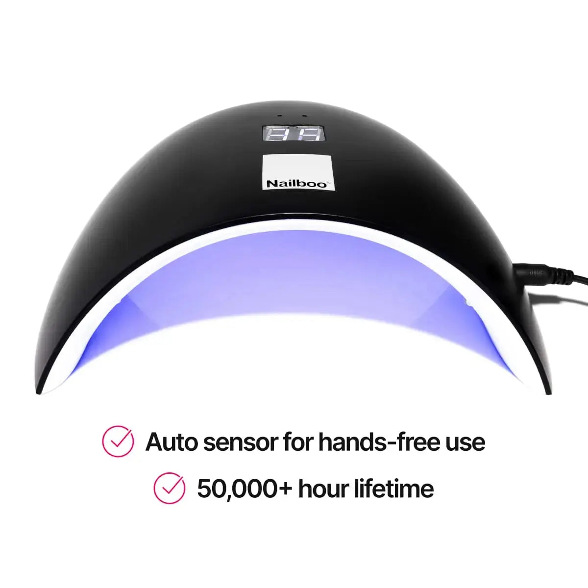 Nailboo Pro Cure LED Lamp - Black