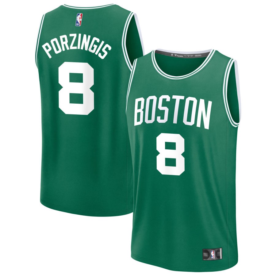 Boston Celtics Fanatics Fast Break Custom Jersey - Icon Edition - Kelly Green, Men's 52 XL