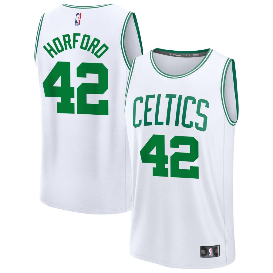 Boston Celtics Fanatics Fast Break Custom Jersey - Association Edition - White, Men's 56 XXL