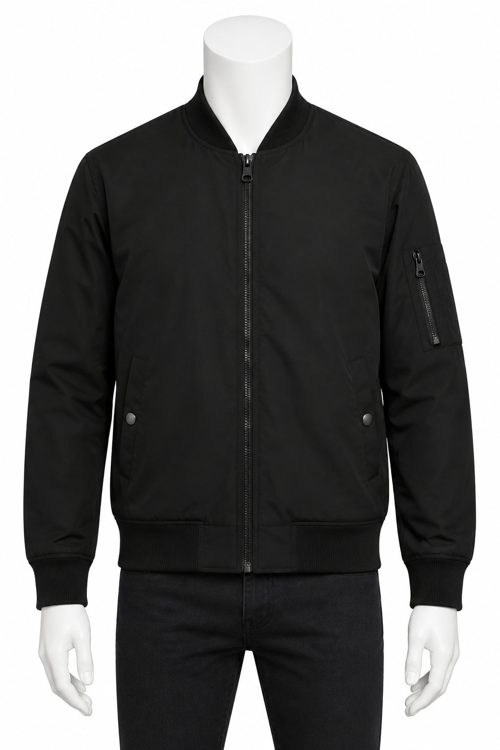 Men's Tech Motion Bomber by Banana Republic - Black - Size Medium
