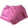 Disney Mickey and Friends Women’s Embroidered Minnie Mouse Pink Shorts | LG