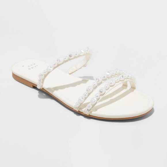 A New Day - Women's Aida Strappy Sandals - Size 8