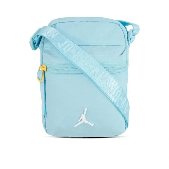 Nike Air Jordan Mini Unisex Backpacks Size OS, Color: Blue/Ice Blue