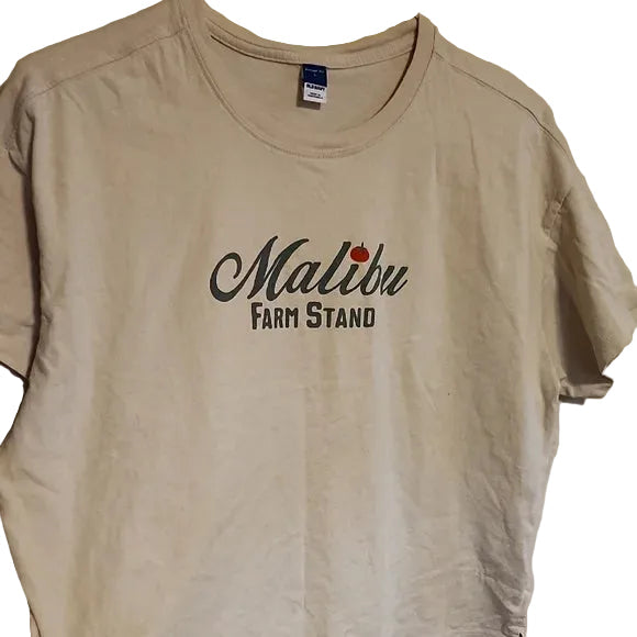 OLD NAVY Vintage Tee Malibu Farm Stand | Cream | XL