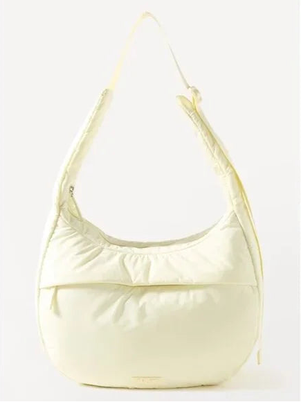 ATHLETA | All About Medium Crossbody Hobo Bag | Yellow